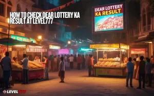Dear Lottery Ka Result