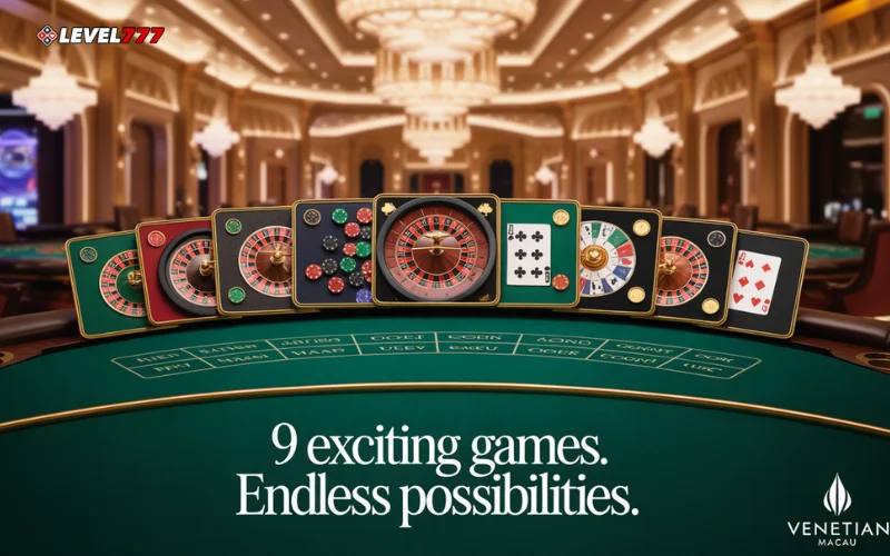 venetian macau casino games