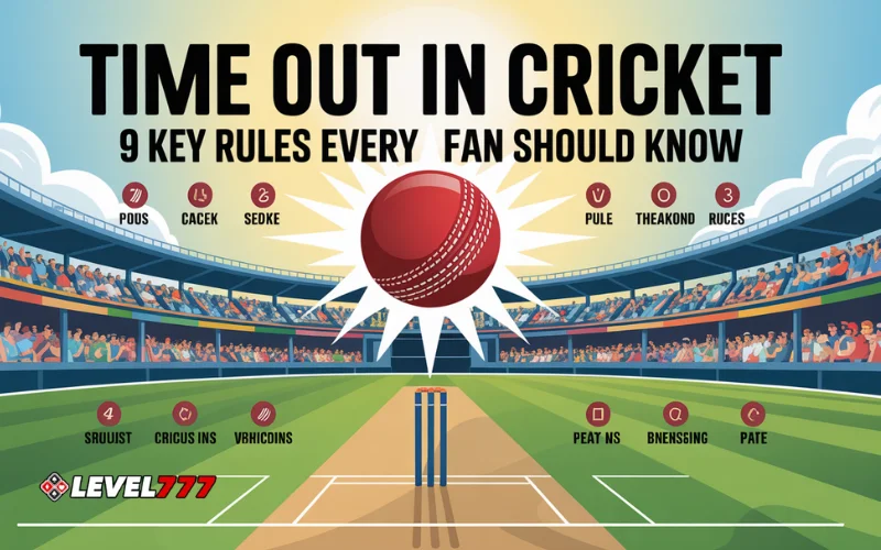 time out in cricket